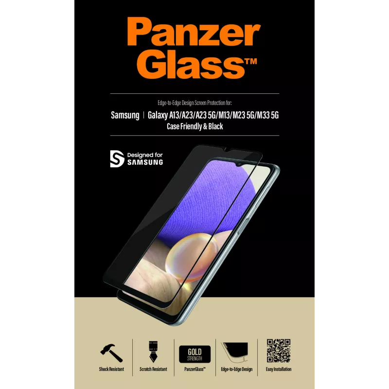 PanzerGlass ® näytönsuojakalvo Samsung Galaxy A13 | A23 | A23 5G | M13 | M23 5G | M33 5G