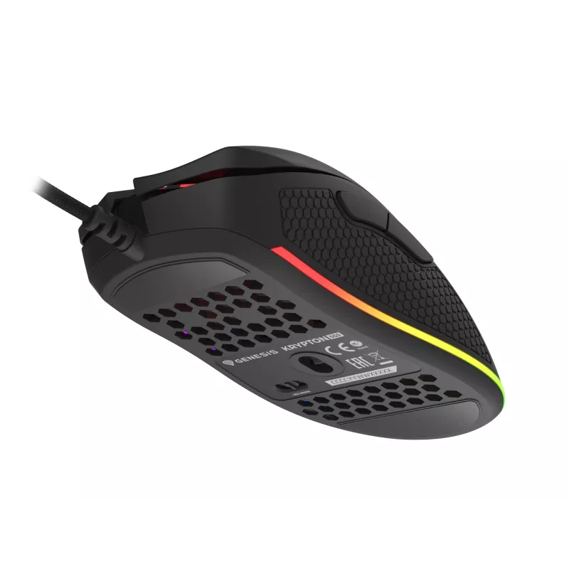 GENESIS Krypton 555 -hiiri pelikäyttöön oikeakätinen USB Type-A optinen 8000 DPI