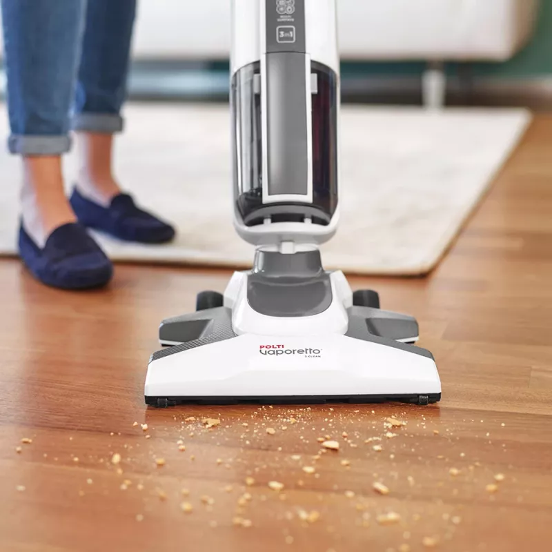 Pölynimuri Polti Vaporetto 3 Clean 1800 W pussiton valkoinen