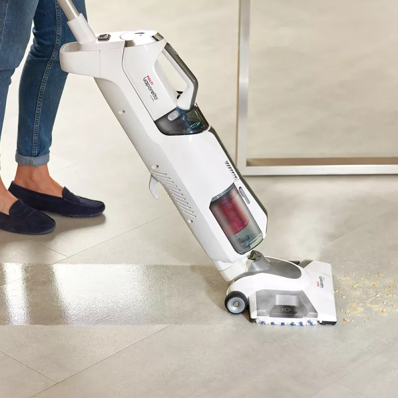 Pölynimuri Polti Vaporetto 3 Clean 1800 W pussiton valkoinen