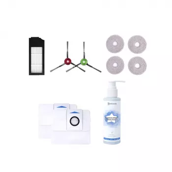 Tarvikesarja Ecovacs D-KT01-0027 robotti-imuriin — 2 pölypussia + 1 suodatin, monivärinen