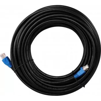 Verkkokaapeli Goobay CAT 6 U/UTP RJ-45 Cat6 15 m musta