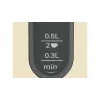 Sähköinen vedenkeitin Bosch TWK4P437 1,7 L, 2400 W, ruostumaton teräsrunko, langaton, beige/musta