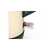 Sähköinen vedenkeitin Bosch TWK4P437 1,7 L, 2400 W, ruostumaton teräsrunko, langaton, beige/musta