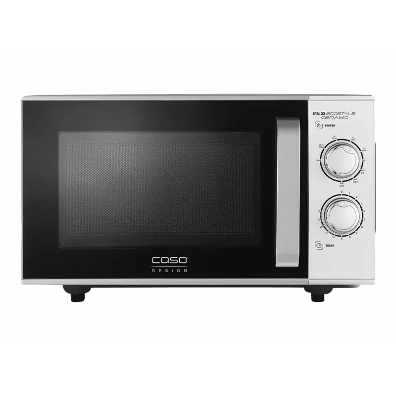 Mikroaaltouuni Caso MG 25 Ecostyle, 25 L, 900 W, grillitoiminto, hopea