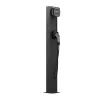 Wallbox-jalusta Wallbox Eiffel Basic Dual Pulsar-sarjalle, musta