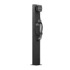 Wallbox-jalusta Wallbox Eiffel Basic Dual Pulsar-sarjalle, musta