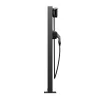 Wallbox-jalusta Wallbox Eiffel Basic Dual Pulsar-sarjalle, musta