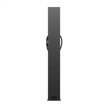 Wallbox-jalusta Wallbox Eiffel Basic Dual Pulsar-sarjalle, musta