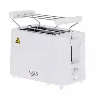Leivänpaahdin Adler AD 3223 2 viipaletta 750 W valkoinen