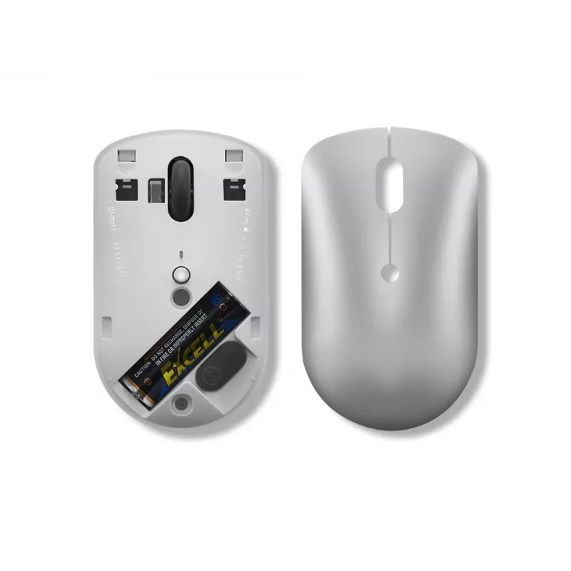 Langaton molempikätinen hiiri Lenovo 540 — RF, 2400 DPI, 4 painiketta, USB-C-vastaanotin, harmaa