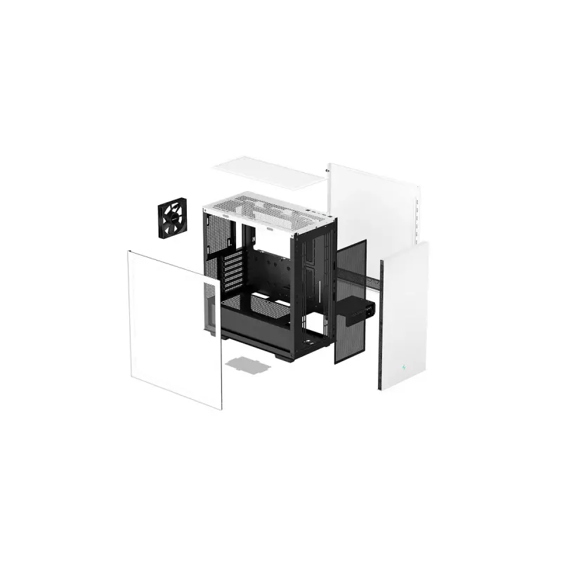 PC-kotelo DeepCool CH510 Midi Tower valkoinen