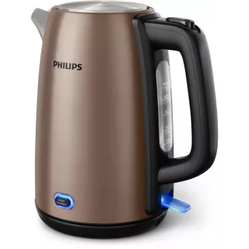 Philips Viva Collection HD9355/92 vedenkeitin 1,7 L 1900 W musta, kupari