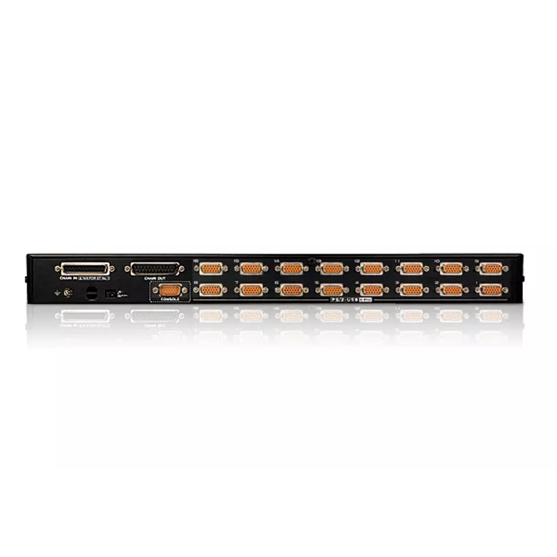 ATEN 16-porttinen USB - PS/2 VGA KVM-kytkin USB-oheisliitännällä