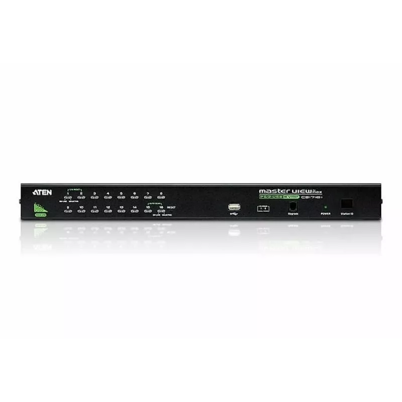 ATEN 16-porttinen USB - PS/2 VGA KVM-kytkin USB-oheisliitännällä