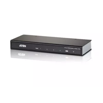 ATEN 4-porttinen HDMI audio/kuva jakaja 4Kx2K, HDMI, 4x HDMI, 4096 x 2160 pikseliä, musta, 4K Ultra HD, 15 m