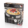 Crêpe-pannu Adler AD 3058 1600 W musta ruostumaton teräs