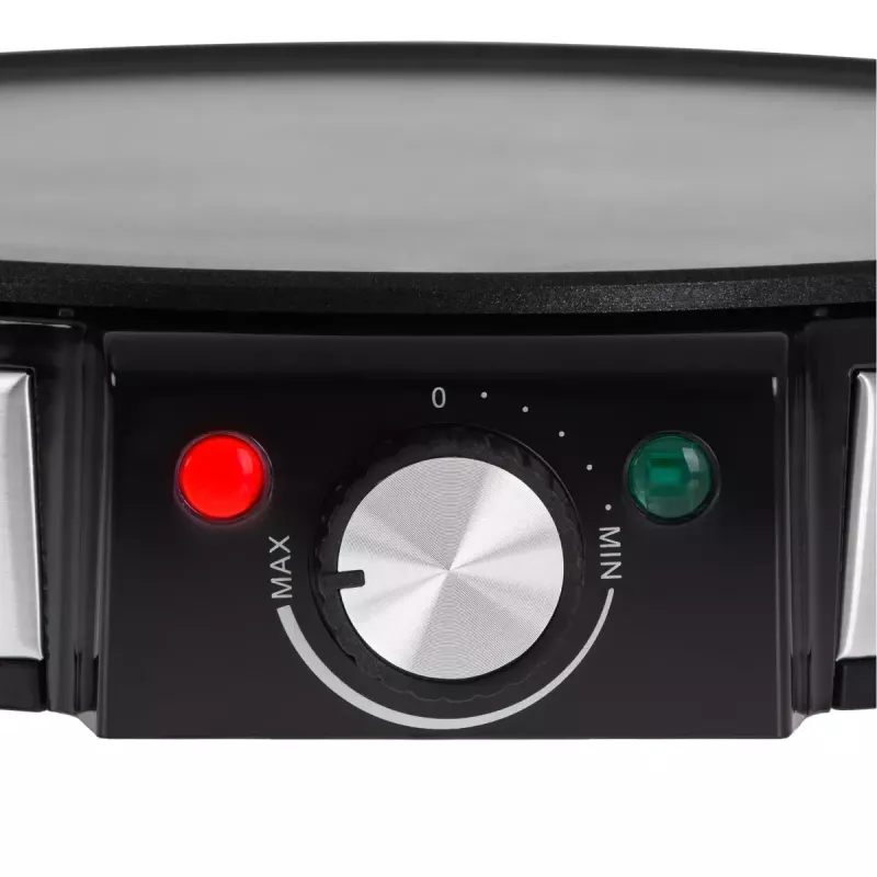 Crêpe-pannu Adler AD 3058 1600 W musta ruostumaton teräs