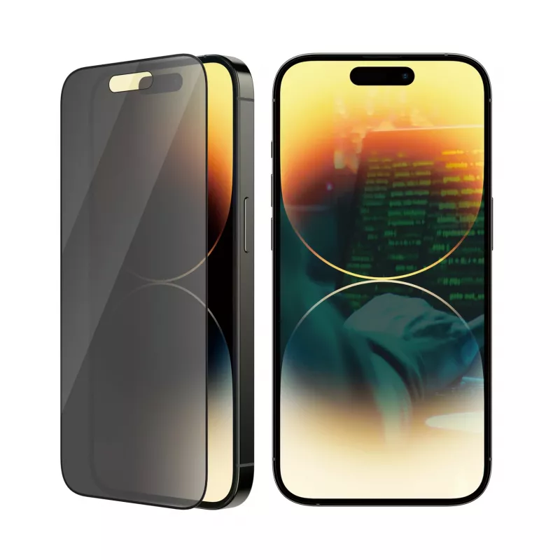 PanzerGlass ® Privacy Screen Protector iPhone 14 Pro | Ultra-Wide Fit EasyAligner-telineellä