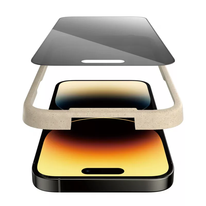 PanzerGlass ® Privacy Screen Protector iPhone 14 Pro | Ultra-Wide Fit EasyAligner-telineellä