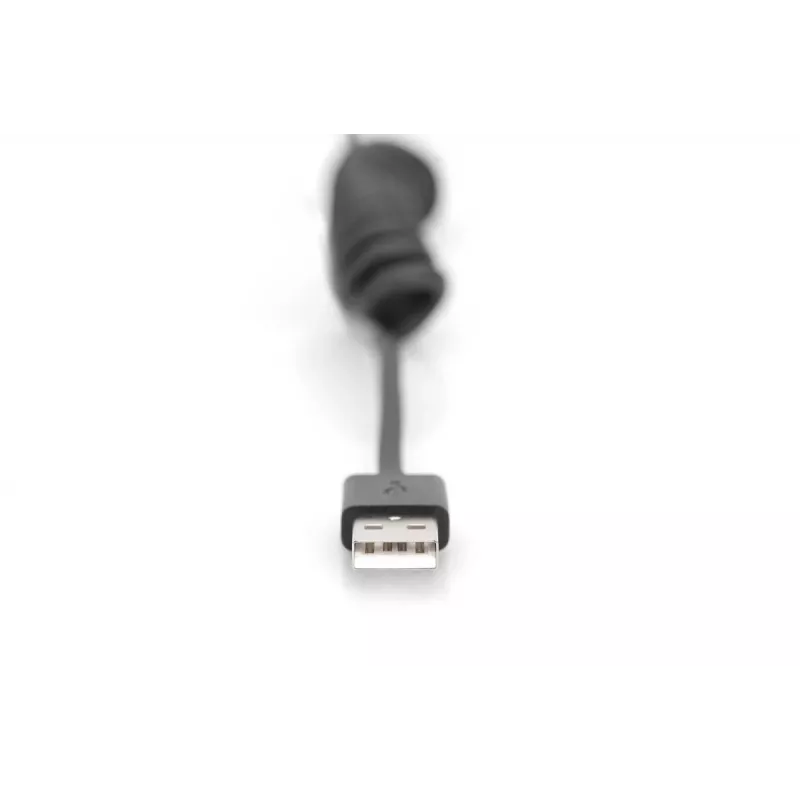 Digitus AK-300430-006-S USB 2.0 USB-A – USB-C kierrekaapeli, 1 m, 480 Mbit/s, 60 W PD, musta