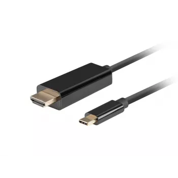 LANBERG kaapeli USB-C(m) - HDMI(m) 1 m 4K 60Hz musta
