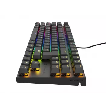 GENESIS Thor 303 TKL näppäimistö peli USB QWERTY musta RGB LED