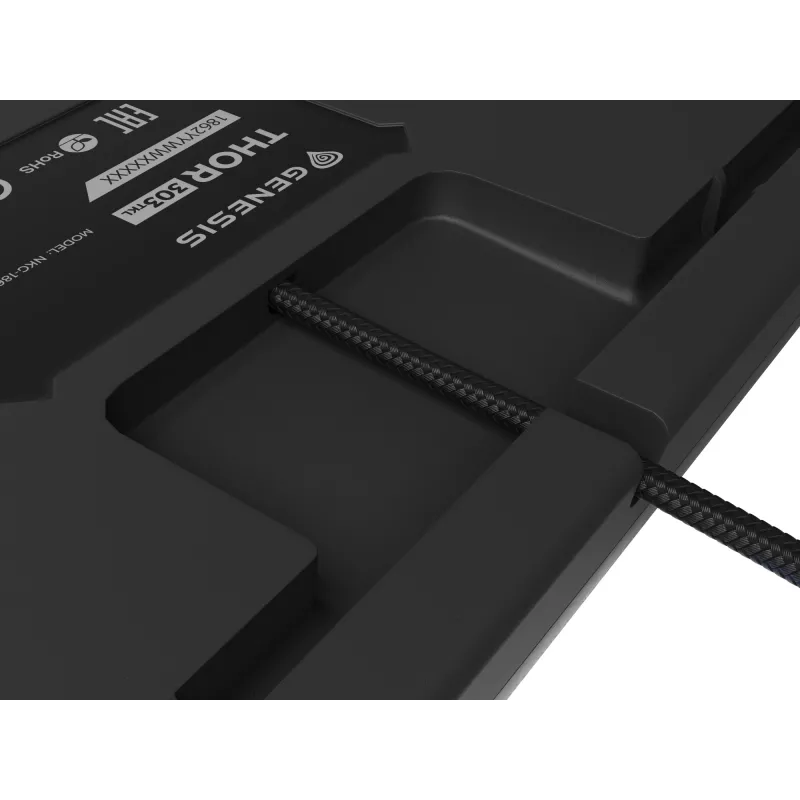 GENESIS Thor 303 TKL näppäimistö peli USB QWERTY musta RGB LED