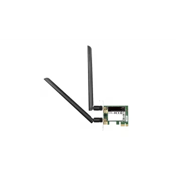 D-Link Wireless AC1200 DualBand PCIe -sovitin, sisäinen, langallinen, PCI Express, WLAN, Wi-Fi 4 (802.11n), 867 Mbit/s