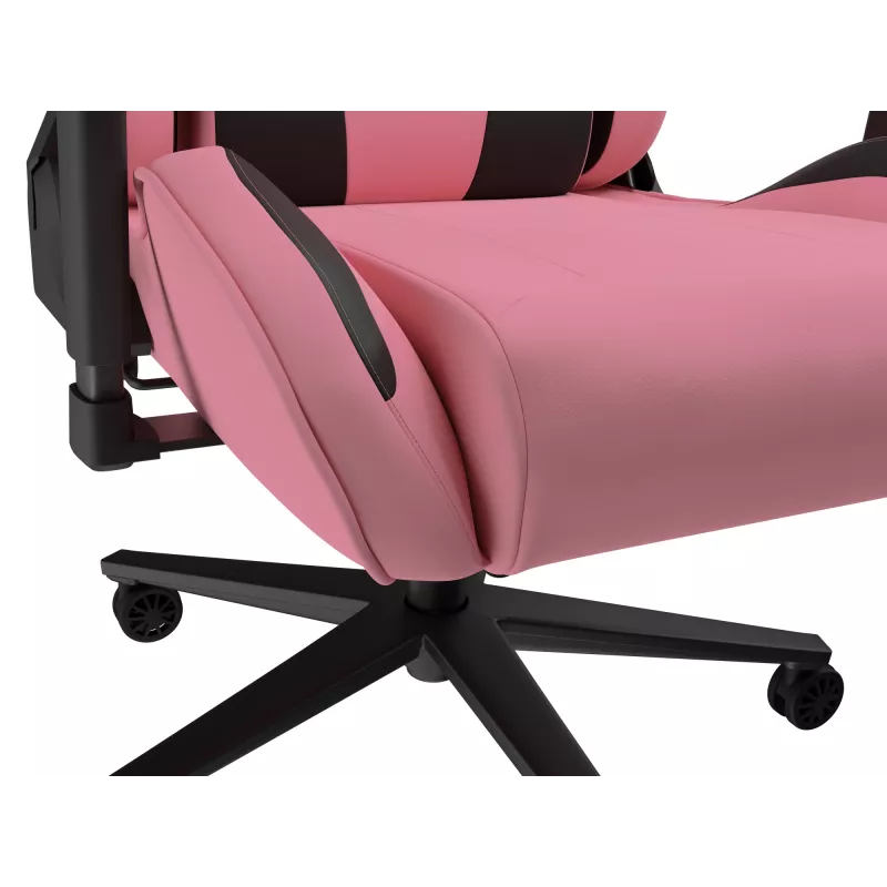 Pelituoli GENESIS Nitro 720 ilmalla täytettävä istuin musta pinkki 150 kg