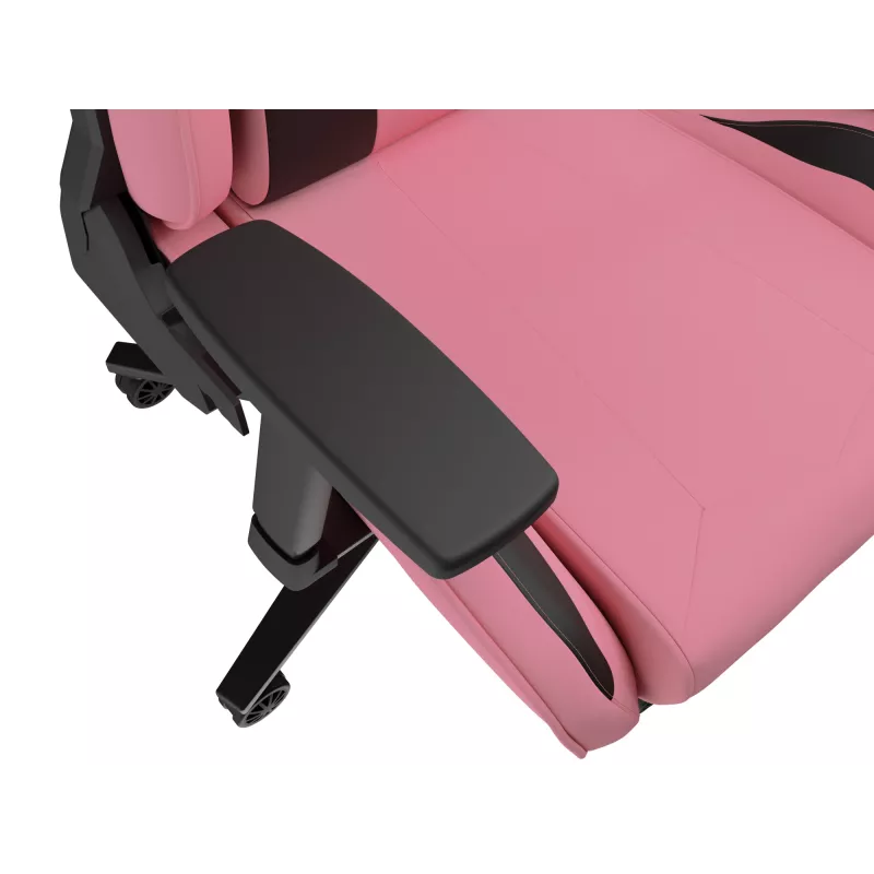 Pelituoli GENESIS Nitro 720 ilmalla täytettävä istuin musta pinkki 150 kg