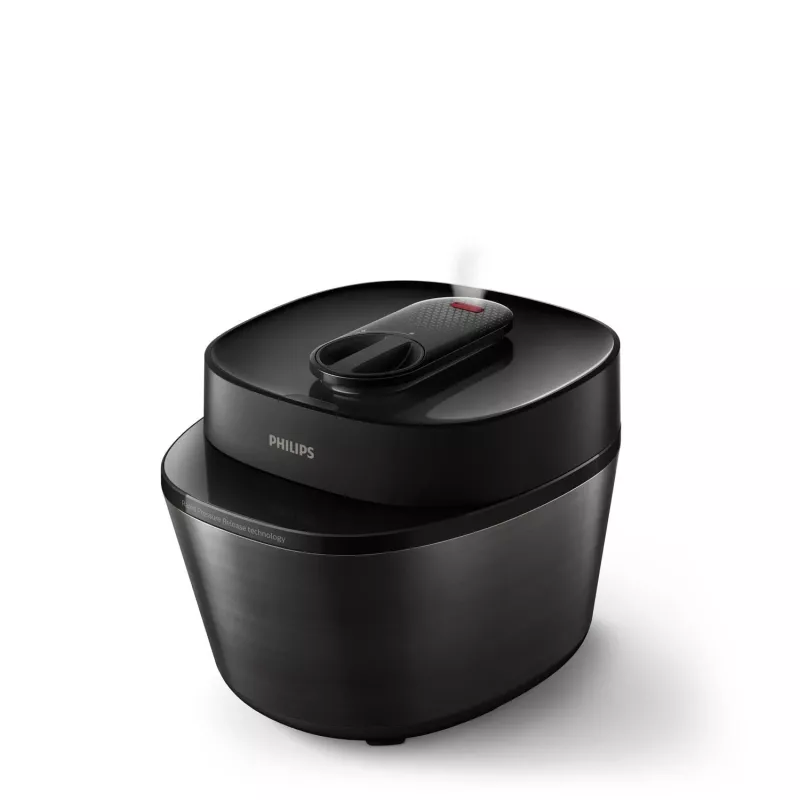 Sähköinen painekattila Philips HD2151/40 — 5 L, 1000 W, 34 automaattiohjelmaa, musta