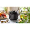 Sähköinen painekattila Philips HD2151/40 — 5 L, 1000 W, 34 automaattiohjelmaa, musta