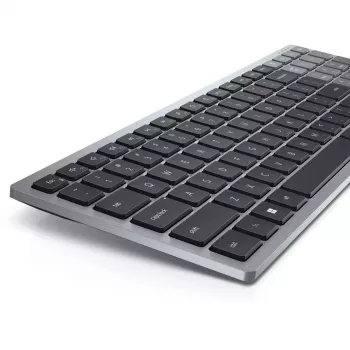 Näppäimistö DELL KB740 Office RF Wireless + Bluetooth QWERTY US International harmaa musta