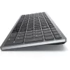 Näppäimistö DELL KB740 Office RF Wireless + Bluetooth QWERTY US International harmaa musta