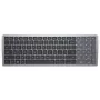 Näppäimistö DELL KB740 Office RF Wireless + Bluetooth QWERTY US International harmaa musta