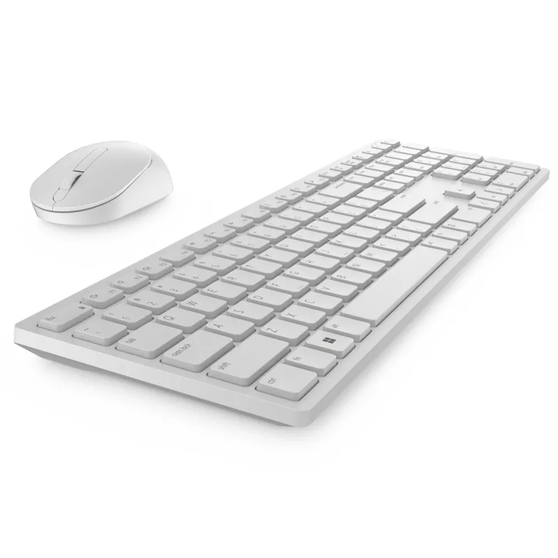 Näppäimistö ja hiiri Dell KM5221W Pro Wireless -sarja valkoinen 2,4 GHz