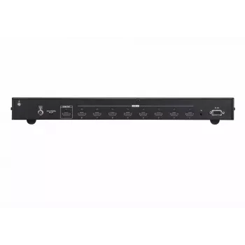 ATEN 8-porttinen True 4K HDMI-kytkin, HDMI, metalli, musta, 60 Hz, 3 m, 1920 x 1080 (HD 1080), 3840 x 2160, 4096 x 2160