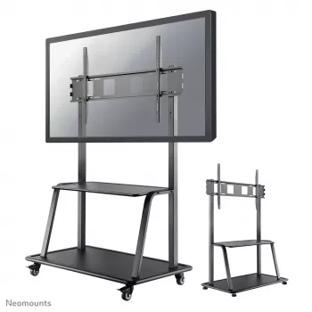 Neomounts NS-M4000 musta TV-telineteline 60–105 tuumaa, musta, kiinteä lattiastandi, teräs, 150 kg, 152,4 cm (60 tuumaa), 2,67 m (105 tuumaa)