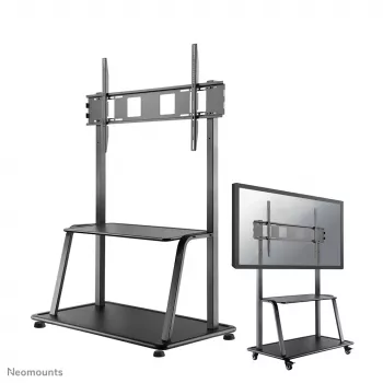 Neomounts NS-M4000 musta TV-telineteline 60–105 tuumaa, musta, kiinteä lattiastandi, teräs, 150 kg, 152,4 cm (60 tuumaa), 2,67 m (105 tuumaa)