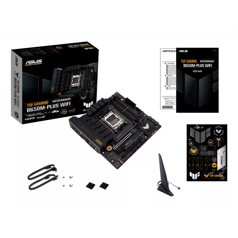 ASUS TUF GAMING B650M-PLUS WIFI AMD B650 kanta AM5 micro ATX