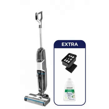 Bissell CrossWave HF3 Cordless Select pystyimuri akku kuiva ja märkä pussiton 0 L 255 W harmaa, valkoinen