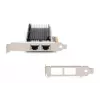 DIGITUS Ethernet-palvelinsovitin – 10 Gbit/s kaksiporttinen PCIe X8, Intel X540 BT2