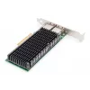 DIGITUS Ethernet-palvelinsovitin – 10 Gbit/s kaksiporttinen PCIe X8, Intel X540 BT2