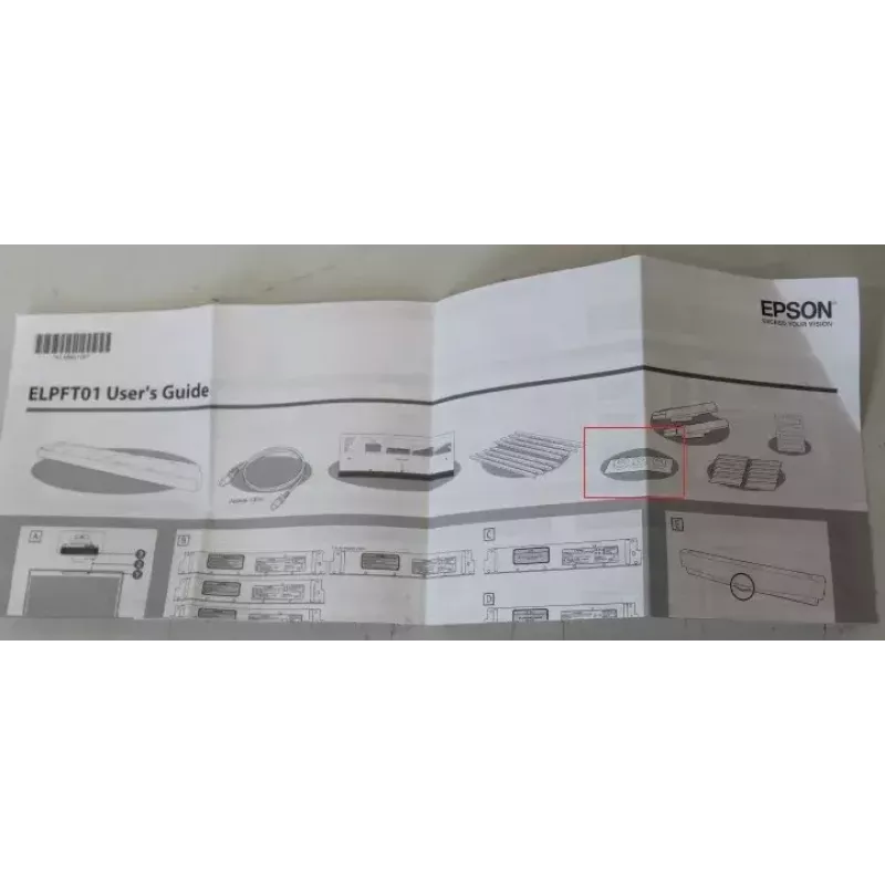 Sormikosketusyksikkö Epson ELPFT01 PUUTTUVAT TYYNYT V12H007A24SO