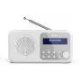 Sharp DR-P420(WH) Tokyo kannettava digitaaliradio, kannettava, digitaalinen, DAB, DAB+, FM, automaattinen haku, automaattinen viritys, 2 W, AAC