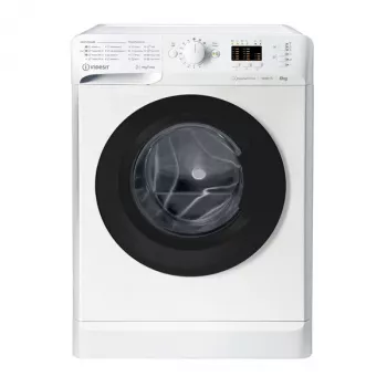Indesit MTWSA 61294 WK EE pyykinpesukone edestä täytettävä 6 kg 1151 kierr./min valkoinen