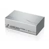ATEN 2-porttinen VGA-videosplitteri (350 MHz), VGA, 2x VGA, 1920 x 1440 pikseliä, hopea, metalli, 30 m