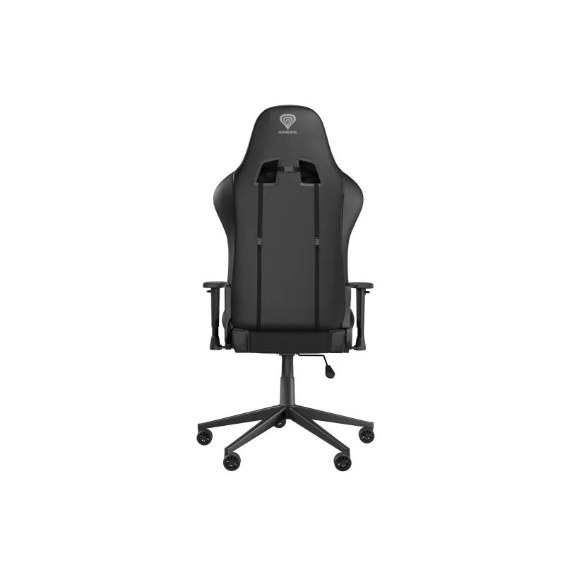 Pelituoli GENESIS NITRO 440 G2 pehmustettu istuin musta harmaa max. 120 kg