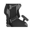 Pelituoli GENESIS NITRO 440 G2 pehmustettu istuin musta harmaa max. 120 kg